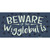 Beware of the Wigglebutts Novelty Sticker Decal