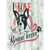 I Love My Boston Terrier Novelty Rectangle Sticker Decal