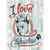 I Love My Chihuahua Novelty Rectangle Sticker Decal