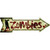 Zombies Novelty Arrow Sticker Decal