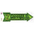 Zombie Killer Novelty Arrow Sticker Decal