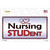Nursing Student Novelty Sticker Decal