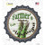 Farmers Market Asparagus Novelty Bottle Cap Sticker Decal