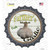 Farmers Market Garlic Novelty Bottle Cap Sticker Decal