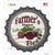 Farmers Market Beets Novelty Bottle Cap Sticker Decal