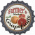 Farmers Market Grapefruits Novelty Bottle Cap Sticker Decal