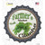 Farmers Market Cilantro Novelty Bottle Cap Sticker Decal