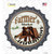 Farmers Market Cinnamon Novelty Bottle Cap Sticker Decal