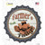 Farmers Market Fudge Novelty Bottle Cap Sticker Decal