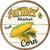 Farmers Market Corn Novelty Circle Sticker Decal