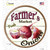 Farmers Market Onions Novelty Circle Sticker Decal