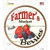 Farmers Market Berries Novelty Circle Sticker Decal