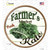 Farmers Market Kale Novelty Circle Sticker Decal