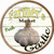 Farmers Market Garlic Novelty Circle Sticker Decal