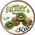 Farmers Market Kiwis Novelty Circle Sticker Decal