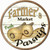 Farmers Market Parsnips Novelty Circle Sticker Decal