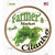 Farmers Market Cilantro Novelty Circle Sticker Decal