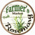 Farmers Market Rosemary Novelty Circle Sticker Decal