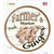 Farmers Market Ginger Novelty Circle Sticker Decal