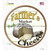 Farmers Market Cheeses Novelty Circle Sticker Decal