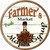 Farmers Market Maple Syrup Novelty Circle Sticker Decal