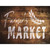 Farmers Market Novelty Rectangle Sticker Decal