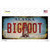 Bigfoot Alaska Novelty Sticker Decal