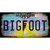 Bigfoot Mississippi Novelty Sticker Decal
