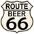 Route Beer 66 Novelty Highway Shield Sticker Decal