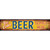 Ice Cold Beer Served Here Novelty Narrow Sticker Decal