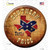 Southern Pride Texas Novelty Circle Sticker Decal