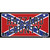 Hazard County Confederate Flag Novelty Sticker Decal