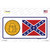 Confederate Flag Georgia Seal Novelty Sticker Decal