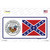 Confederate Flag Arkansas Seal Novelty Sticker Decal