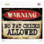 No Fat Chicks Allowed Novelty Rectangle Sticker Decal