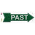 Past Novelty Arrow Sticker Decal