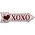 XOXO Novelty Arrow Sticker Decal