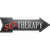 Sex Is My Therapy Novelty Arrow Sticker Decal