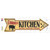 Country Kitchen Novelty Arrow Sticker Decal