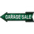 Garage Sale Left Novelty Arrow Sticker Decal