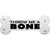 Throw Me a Bone Novelty Bone Sticker Decal