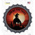 End Of The Trail Novelty Bottle Cap Sticker Decal