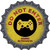 Do Not Enter PlayStation Novelty Bottle Cap Sticker Decal