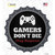 PlayStation Gamers Dont Die Novelty Bottle Cap Sticker Decal