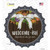 Welcomeish Novelty Bottle Cap Sticker Decal