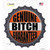 Genuine Bitch Guaranteed Novelty Bottle Cap Sticker Decal