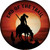 End Of The Trail Novelty Circle Sticker Decal