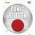 Panic Button Novelty Circle Sticker Decal