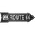 Route 66 Novelty Metal Arrow Sign