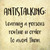 Antistalking Definition Novelty Square Sticker Decal